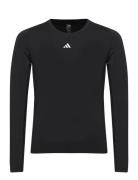 Techfit Aeroready Longsleeve T-Shirt Men Sport T-Langærmet Skjorte Black Adidas Performance
