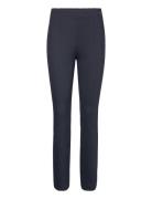 Elevated Slim Knitted Pant Bottoms Trousers Slim Fit Trousers Navy Tommy Hilfiger