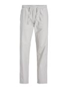 Jpstkane Jjsummer Linen Blend Jogger Sn Bottoms Trousers Casual Grey Jack & J S