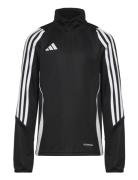 Tiro24 Training Top Kids Sport Sweatshirts & Hoodies Sweatshirts Black Adidas Performance