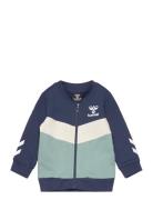 Hmlskylan Zip Jacket Sport Sweatshirts & Hoodies Sweatshirts Navy Hummel
