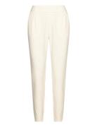 Vivar Hw Slim Pant - Noos Bottoms Trousers Slim Fit Trousers Cream Vila