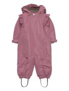 Snowsuit Glitter Outerwear Coveralls Snow-ski Coveralls & Sets Pink En Fant