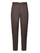 Raleigh Trouser Bottoms Trousers Formal Brown Wax London