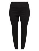 Wa-Smilla 3 Bottoms Trousers Slim Fit Trousers Black Wasabiconcept