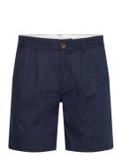 Linowbbgermain Shorts Bottoms Shorts Chinos Shorts Navy Bruuns Bazaar
