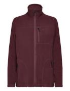 Skarstinden Jkt W Sport Sweatshirts & Hoodies Fleeces & Midlayers Burgundy Five Seasons