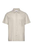 Avan Jf Shirt 6971 Designers Shirts Short-sleeved Cream Samsøe Samsøe