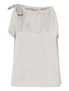 Byesto Blouse - Tops Blouses Sleeveless Beige B.young