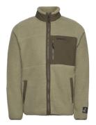 High Pile Fz Fleece Sport Sweatshirts & Hoodies Fleeces & Midlayers Khaki Green O'neill