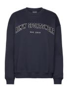 Varsity Sweatshirt Sport Sweatshirts & Hoodies Sweatshirts Navy AIM'N
