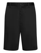 Sateen Stretch Regular Straight Bottoms Shorts Casual Black Calvin Klein