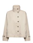 Bulgariall Jacket Ls Outerwear Jackets Light-summer Jacket Beige Lollys Laundry
