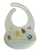 Babblarna- Silikonhaklapp, I Naturen Baby & Maternity Baby Feeding Bibs Sleeveless Bibs Green Babblarna