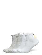 Sock High Ankle 4P Placed Citr Lingerie Socks Footies-ankle Socks White Lindex