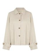 Parkmd Short Jacket Outerwear Jackets Light-summer Jacket Cream Modström