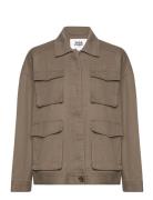 Zelda Jacket Outerwear Jackets Light-summer Jacket Khaki Green Twist & Tango