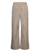 Relaxed Track Trousers Bottoms Trousers Casual Beige Roots By Han Kjøbenhavn