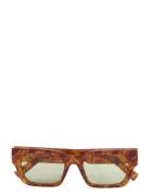 Shmood Accessories Sunglasses D-frame- Wayfarer Sunglasses Brown Le Specs