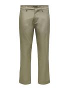 Onsedge-Ed Loose 0073 Pant Noos Bottoms Trousers Casual Green ONLY & SONS