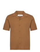 Sagabin Ss Shirt 10490 Designers Shirts Short-sleeved Orange Samsøe Samsøe