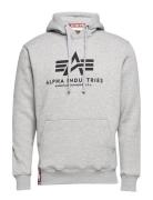 Basic Hoody Designers Sweatshirts & Hoodies Hoodies Grey Alpha Industries