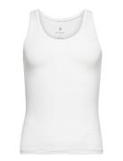 Jbs Of Dk Top Wide Straps Tops T-shirts & Tops Sleeveless White JBS Of Denmark