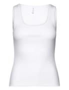 Saamanza Tank Top 15120 Tops T-shirts & Tops Sleeveless White Samsøe Samsøe