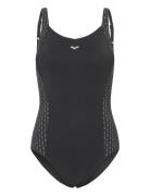 Women's Bodylift Laura Swimsuit Wing Back Black-Si Sport Swimsuits Black Arena