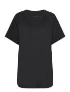 Favourite Tee Tops T-shirts & Tops Short-sleeved Black Moshi Moshi Mind