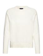 Freya Cotton/Cashmere Sweater Tops Knitwear Jumpers White Lexington Clothing