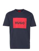 Dulive222 Designers T-Kortærmet Skjorte Black HUGO