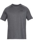 Ua Tech 2.0 Ss Tee Sport T-Kortærmet Skjorte Grey Under Armour