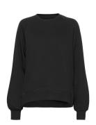 Etta Sweatshirt Tops Sweatshirts & Hoodies Sweatshirts Black Makia