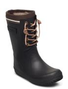Bisgaard Lace Thermo Shoes Rubberboots High Rubberboots Black Bisgaard