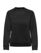 W Evo Osm Tech Crew Tops Sweatshirts & Hoodies Sweatshirts Black Musto