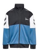 Hmljon Zip Jacket Sport Sweatshirts & Hoodies Sweatshirts Multi/patterned Hummel