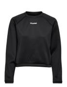 Hmlmt Kalu Short Sweatshirt Sport Sweatshirts & Hoodies Sweatshirts Black Hummel