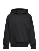 Sweatshirt Hoodie Ocean Uni Tops Sweatshirts & Hoodies Hoodies Black Lindex