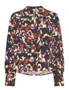 Slfholda Ls Top B Tops Blouses Long-sleeved Multi/patterned Selected Femme
