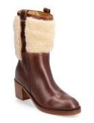 Hampshire Mid Boot Shoes Boots Ankle Boots Ankle Boots With Heel Brown GANT