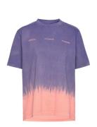 Kjerag Dye Tee Tops T-shirts & Tops Short-sleeved Multi/patterned HOLZWEILER