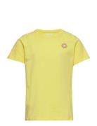 Ola Kids T-Shirt Tops T-Kortærmet Skjorte Yellow Wood Wood
