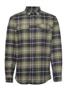 Checked Flannel Shirt L/S Tops Shirts Casual Multi/patterned Lindbergh
