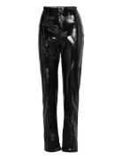 Yves Pants Bottoms Trousers Leather Leggings-Bukser Black OW Collection