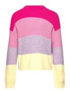 Kmgnewsandy L/S Stripe Pullover Knt Tops Knitwear Pullovers Multi/patterned Kids Only