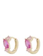 Meadow Small Ring Ear Accessories Jewellery Earrings Hoops Gold SNÖ Of Sweden