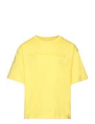 Short Sleeves Tee-Shirt Tops T-Kortærmet Skjorte Yellow Little Marc Jacobs