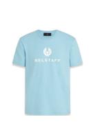 Belstaff Signature T-Shirt Designers T-Kortærmet Skjorte Blue Belstaff
