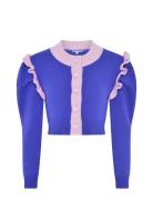 Harlow Tops Knitwear Cardigans Blue Olivia Rubin